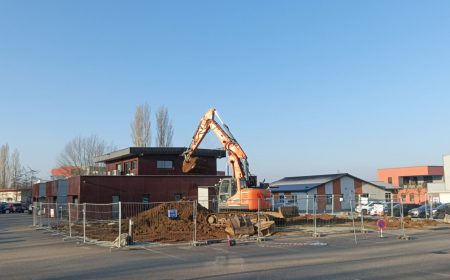 Travaux d'agrandissement au laboratoire d'Ambérieux en Bugey